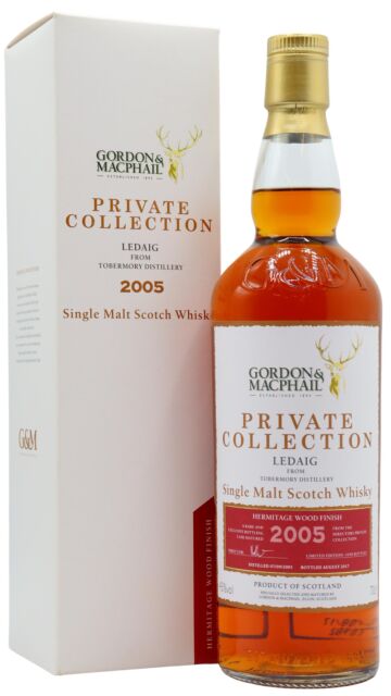 Ledaig - Gordon & MacPhail Private Collection Hermitage Wood 2005 11 year old Whisky