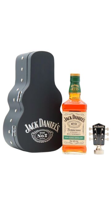 Jack Daniel's - Tennessee Rye Whiskey Guitar Case