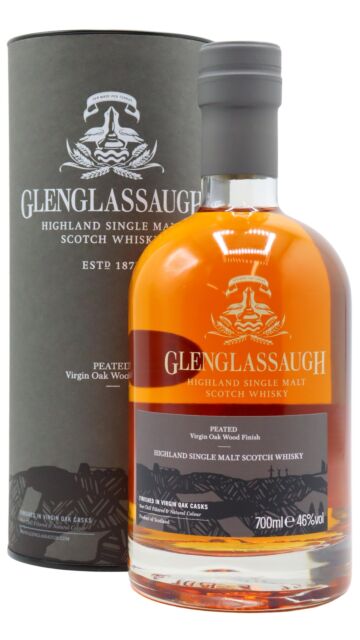 Glenglassaugh - Peated Virgin Oak Wood Finish Highland Single Malt Scotch Whisky