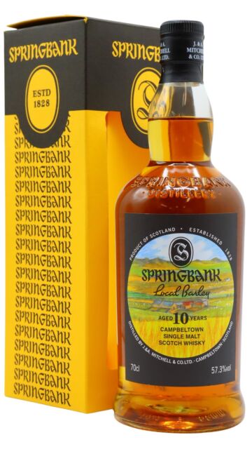 Springbank - Local Barley 2017 Edition Campbeltown Single Malt Scotch 2007 10 year old Whisky