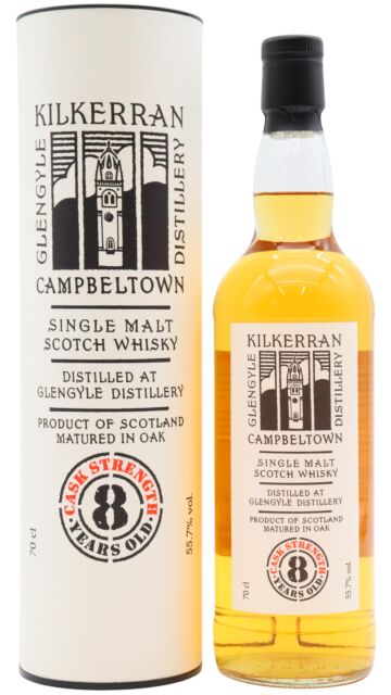 Kilkerran - Cask Strength 2017 Release Bourbon Cask Matured Single Malt Scotch 8 year old Whisky