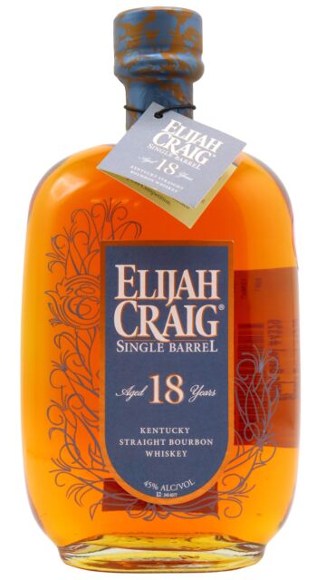 Elijah Craig - Single Barrel #4379 Kentucky Straight Bourbon 1999 18 year old Whiskey
