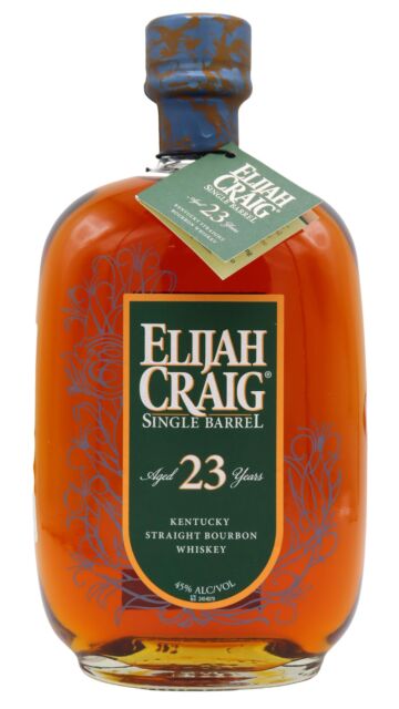 Elijah Craig - Single Barrel #72 Kentucky Straight Bourbon 23 year old Whiskey