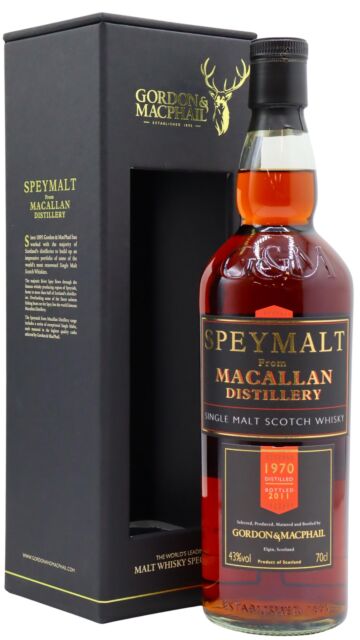 The Macallan - Speymalt Single Malt Scotch 1970 41 year old Whisky