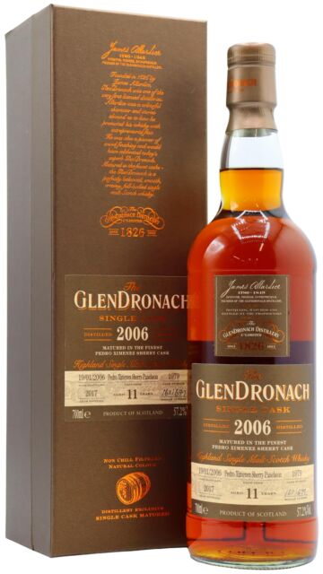 Glendronach - Batch 16 Single Pedro Ximenez Sherry Cask #1979 2006 11 year old Whisky