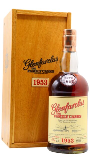 Glenfarclas - The Family Casks #1678 1953 53 year old Whisky