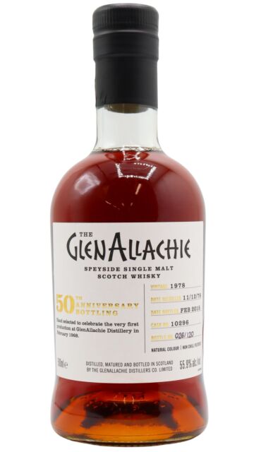 GlenAllachie - 50th Anniversary Single Cask #10296 1978 39 year old Whisky