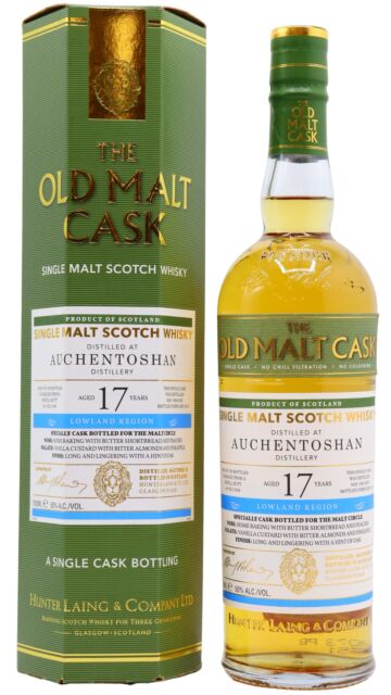 Auchentoshan - Old Malt Cask Single Malt Scotch 1999 17 year old Whisky