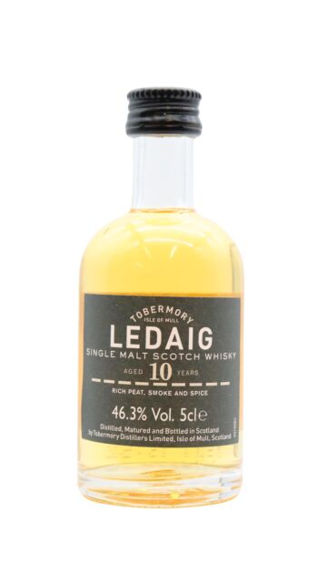 Ledaig - Single Malt Scotch 10 year old Whisky Miniature