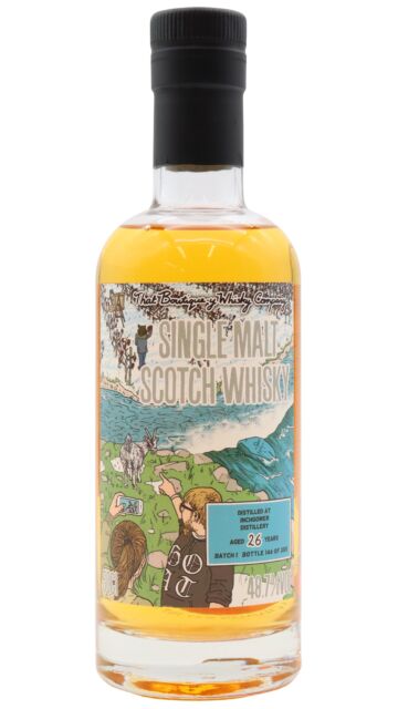 Inchgower - That Boutique-y Whisky Company Batch #1 Single Malt Scotch 1992 26 year old Whisky