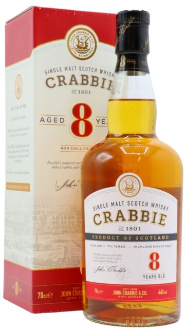Crabbie - Highland Single Malt Scotch 8 year old Whisky