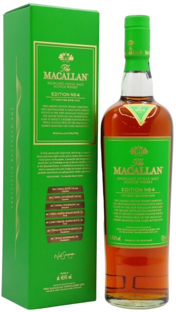 The Macallan - Edition No. 4 Highland Single Malt Scotch Whisky