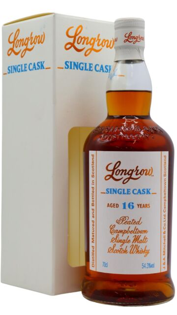 Longrow - Chardonnay Cask Campbeltown Single Malt Scotch 2001 16 year old Whisky (UK Exclusive)