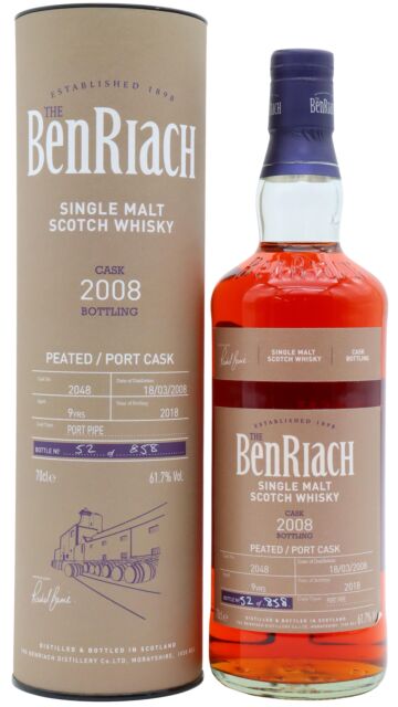 Benriach - Single Cask #2048 2008 9 year old Whisky