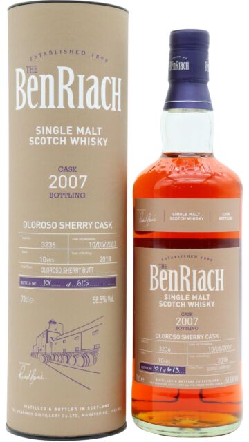 Benriach - Single Cask #3236 2007 10 year old Whisky