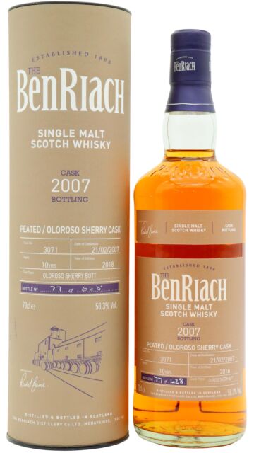Benriach - Single Cask #3071 2007 10 year old Whisky