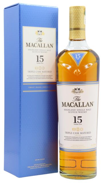 The Macallan - Triple Cask Matured Highland Single Malt Scotch 15 year old Whisky