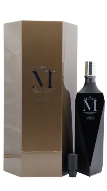 The Macallan - 1824 Master Series - M Decanter Black 2019 Release Single Malt Scotch Whisky