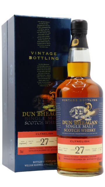 Clynelish - Dun Bheagan Single Cask #13155 1990 27 year old Whisky