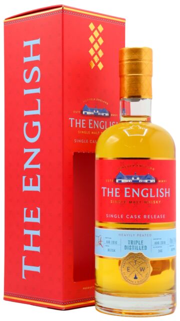 The English - Single Cask #B1/154 Smokey Triple 2010 8 year old Whisky