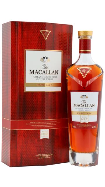 The Macallan - Rare Cask Batch No. 2 - 2018 Release Highland Single Malt Scotch Whisky