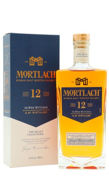 Mortlach - The Wee Witchie Speyside Single Malt Scotch 12 year old Whisky