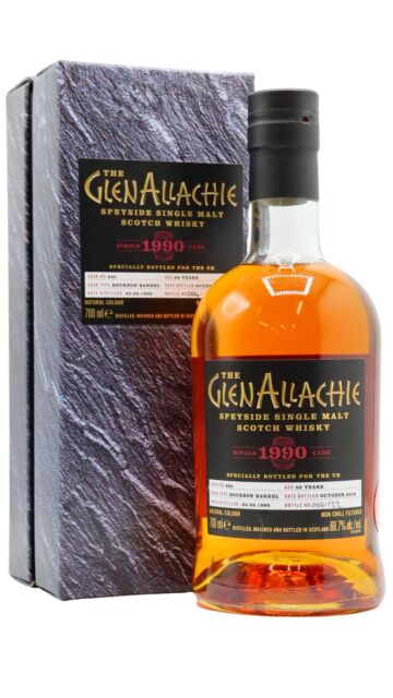 GlenAllachie - Single Bourbon Cask #620 1990 28 year old Whisky