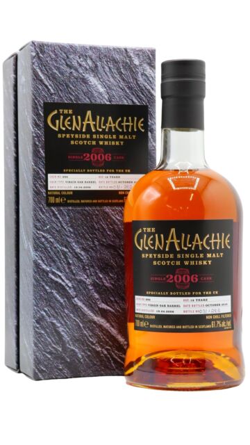 GlenAllachie - Single Virgin American Oak Cask #896 2006 12 year old Whisky
