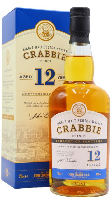 Crabbie - Highland Single Malt Scotch 12 year old Whisky