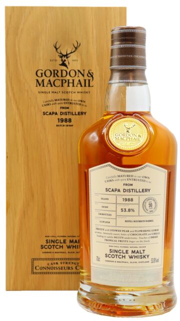 Scapa - Connoisseurs Choice Single Cask #18069 1988 30 year old Whisky