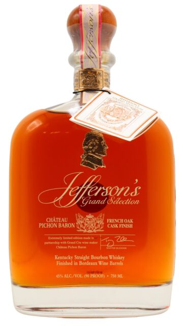 Jefferson's - Grand Selection - Pichon Baron Kentucky Straight Bourbon Whiskey