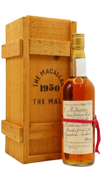 The Macallan - Single Highland Malt Scotch 1950 30 year old Whisky