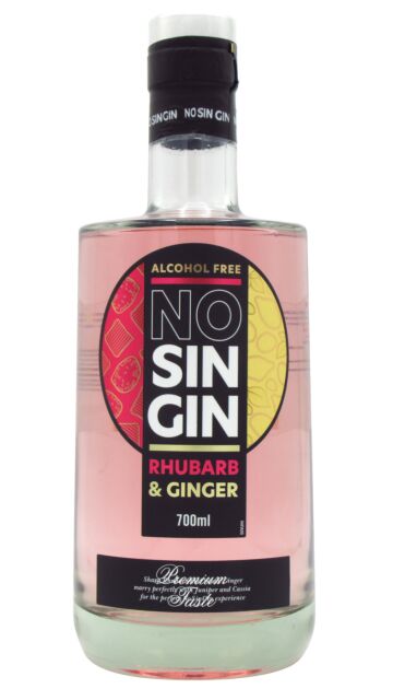 No Sin Gin - Rhubarb & Ginger Alcohol Free Spirit