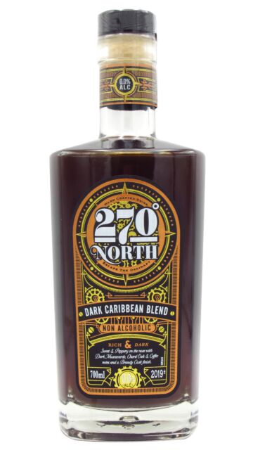 270 Degrees - North - Dark Rum Style Alcohol Free Spirit