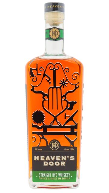 Heaven's Door - Straight Rye 92 Proof Whiskey (Bob Dylan) (75cl)