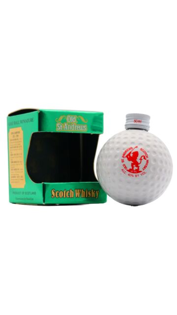 Old St. Andrews - Golf Ball 1982 5 year old Whisky Miniature
