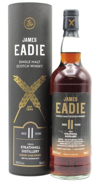 Strathmill - James Eadie Single Oloroso Sherry Cask #348030 2009 11 year old Whisky