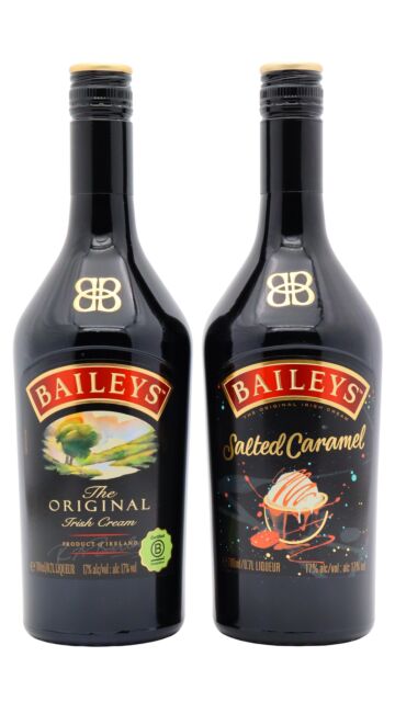 Baileys - Original & Salted Caramel Irish Cream Liqueur Bundle