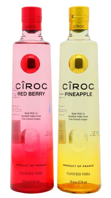 Ciroc - Pineapple & Red Berry Flavoured Vodka Bundle