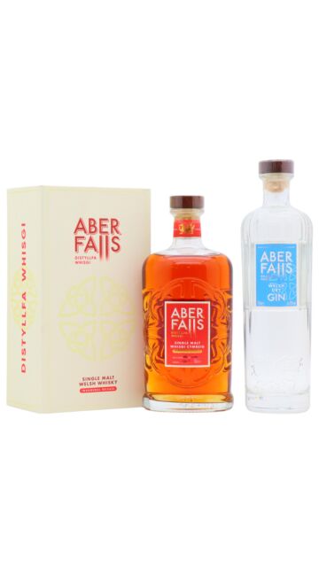 Aber Falls - Inaugural Release Single Malt Whisky & Dry Gin Bundle