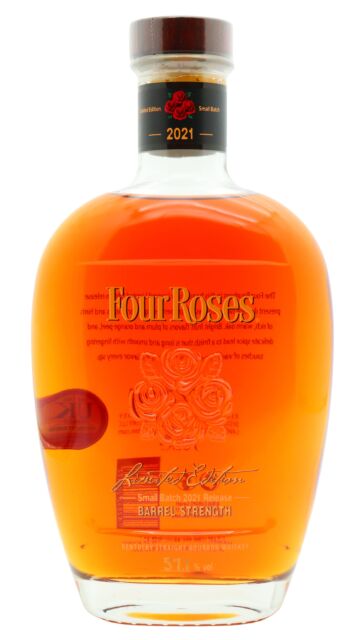 Four Roses - Small Batch Barrel Strength 2021 Release Kentucky Straight Bourbon 12 year old Whiskey