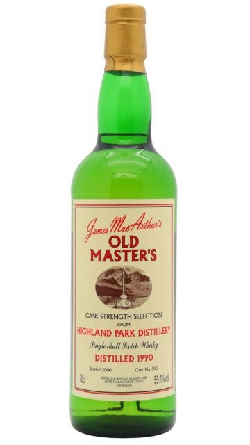 Highland Park - James MacArthurs Old Masters Single Cask #5152 1990 10 year old Whisky