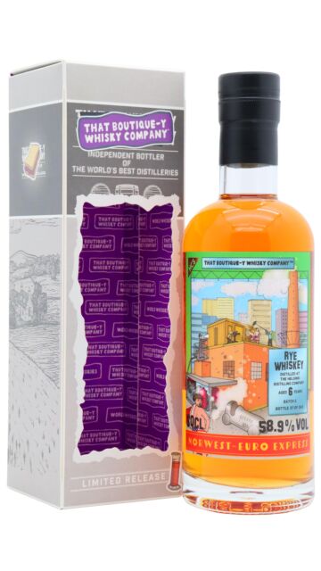 Helsinki Distilling Company - That Boutique-y Whisky Company Batch #2 Finnish Rye 2016 6 year old Whisky