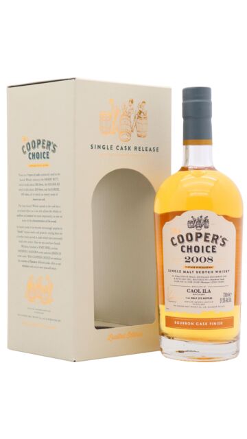 Caol Ila - Cooper's Choice - Single Bourbon Cask #16 2008 13 year old Whisky