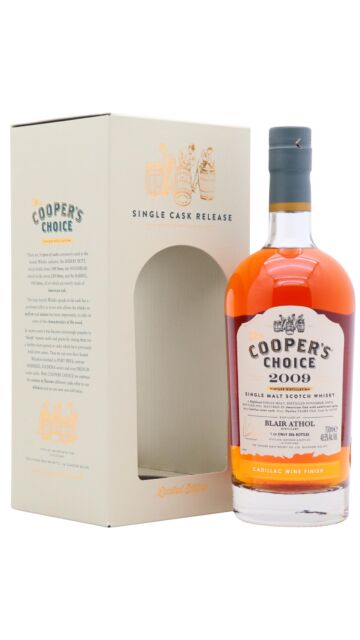 Blair Athol - Cooper's Choice - Single Cadillac Cask #307293 2009 12 year old Whisky