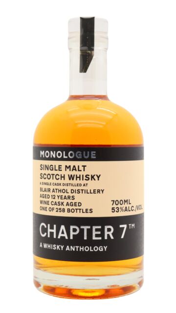 Blair Athol - Chapter 7 - Single Wine Cask #306651 2009 12 year old Whisky