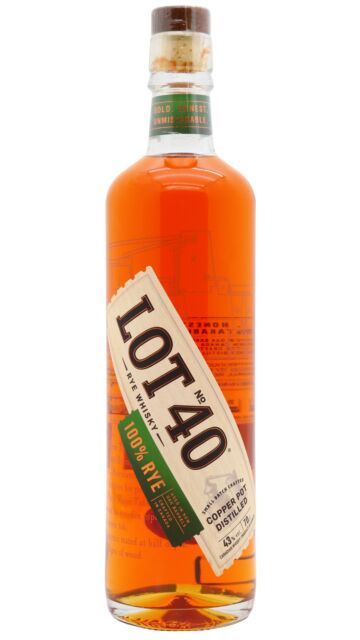 Lot No. 40 - Canadian Rye Whisky
