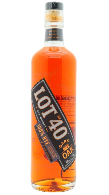 Lot No. 40 - Dark Oak Canadian Rye Whisky
