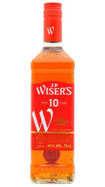 JP Wiser's - Triple Barrel Canadian 10 year old Whisky