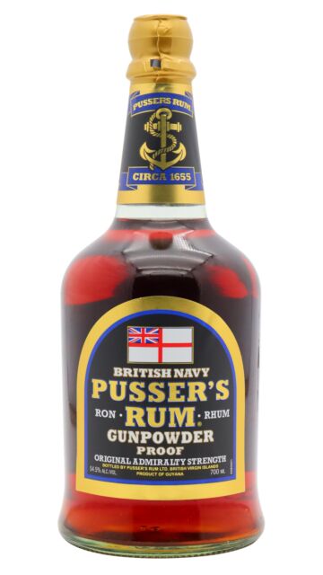 Pusser's - Gunpowder Proof Black Label Rum